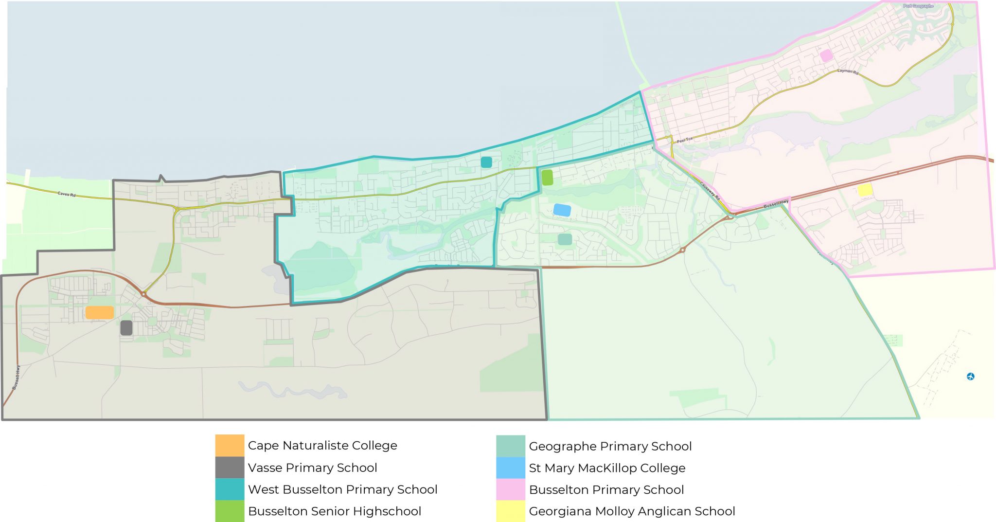 School Catchment Areas